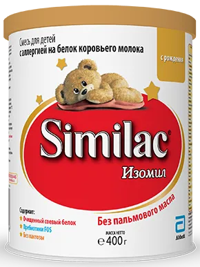 Similac Изомил, смесь молочная сухая, 400 г, 1 шт.