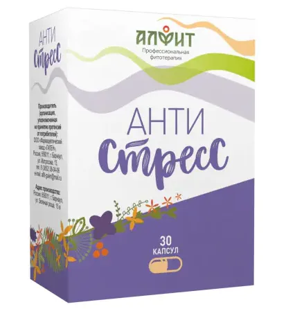 Алфит Анти-стресс, капсулы, 30 шт.