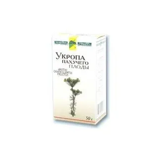 Укропа пахучего плоды, лекарственное растительное сырье, 50 г, 1 шт., Здоровье фирма