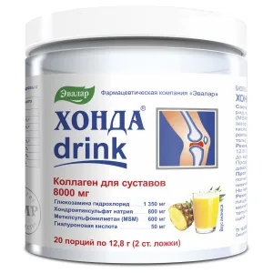 Хонда drink, порошок для приготовления напитка, 256 г, 1 шт.