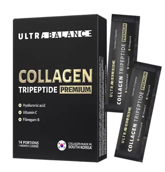 Ultrabalance Коллаген Трипептид Премиум, порошок, 1,9г, 14 шт.