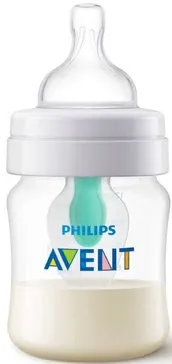 Philips AVENT Бутылочка Анти-колик с клапаном AirFree, scf810/14, с клапаном, 125 мл, 1 шт.