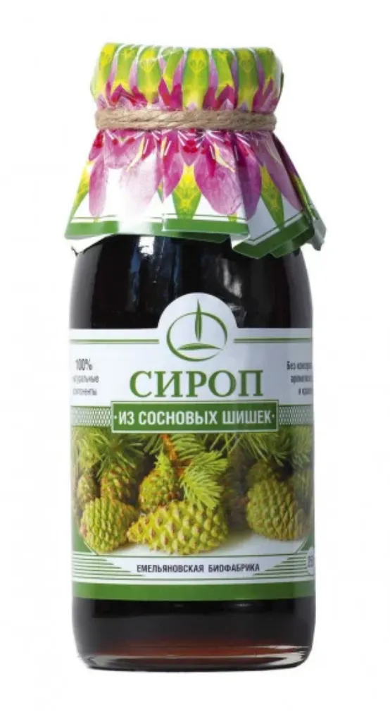 Сироп из сосновых шишек, 250 г, 1 шт.