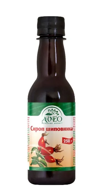 Сироп шиповника, сироп, 250 г, 1 шт.