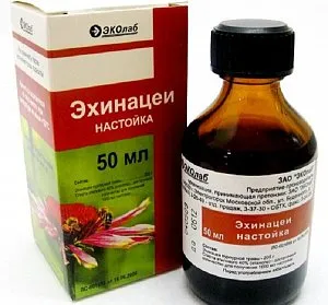 Эхинацеи настойка, настойка, 50 мл, 1 шт., ЭКОлаб