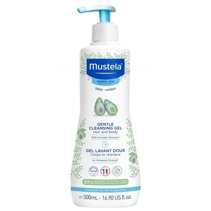 Mustela мягкий гель для купания, гель для душа, 500 мл, 1 шт.