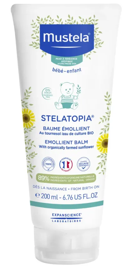 Mustela Stelatopia Бальзам-эмолент, бальзам для тела, 200 мл, 1 шт.