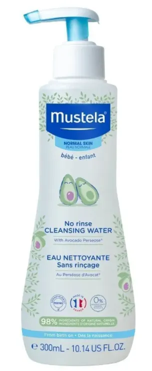 Mustela вода очищающая для новорожденных и детей, 300 мл, 1 шт.