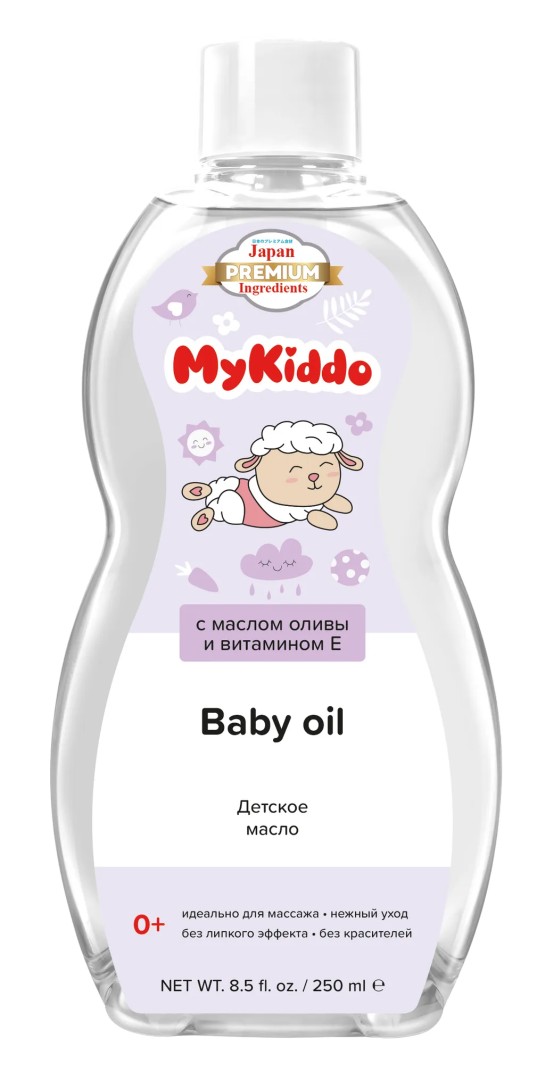 MyKiddo Масло детское, для детей с рождения, масло, 250 мл, 1 шт.