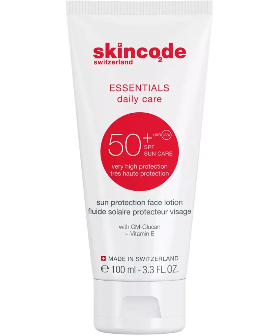 Skincode Лосьон для лица солнцезащитный, SPF50, лосьон, 100 мл, 1 шт.