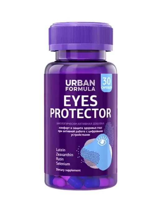 Urban Formula Eyes Protector Комплекс для здоровья глаз, капсулы, 30 шт.