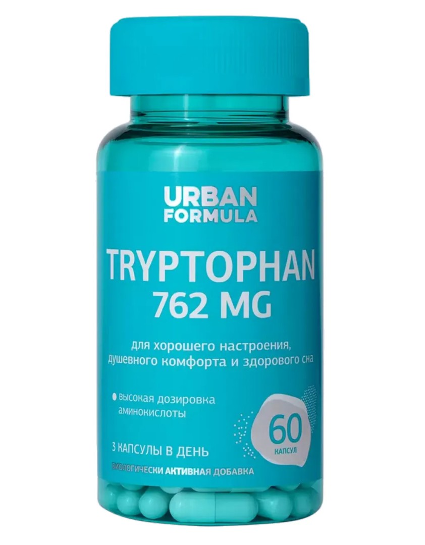 Urban Formula Триптофан, капсулы, 60 шт.