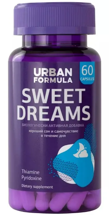 Urban Formula Sweet Dreams Гармония сна, капсулы, 60 шт.