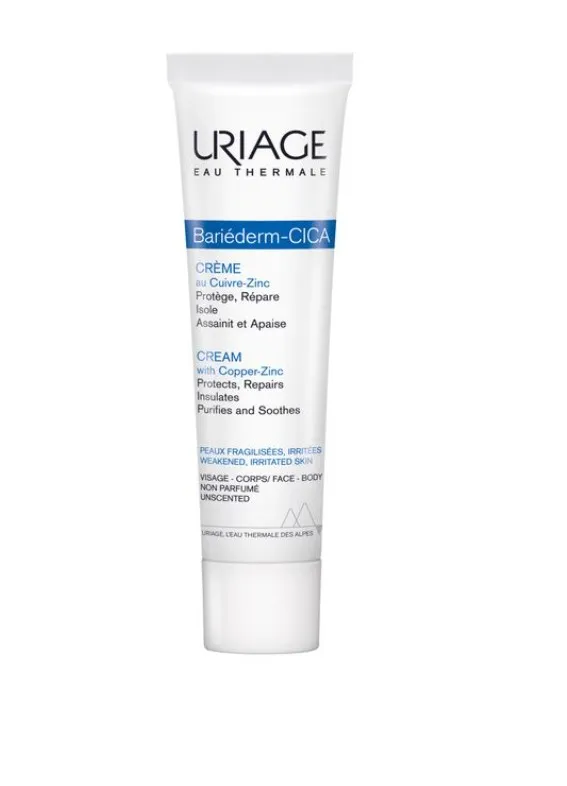 Uriage Bariederm Cica-Cream Крем восстанавливающий с Cu-Zn, крем, 15 мл, 1 шт.