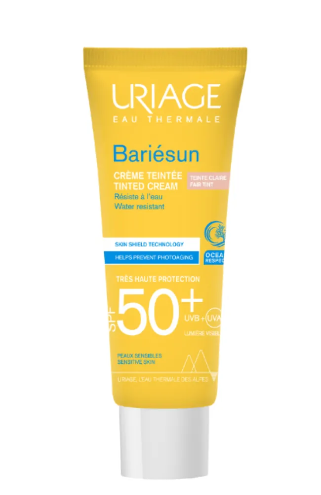 Uriage Bariesun Крем тональный светлый SPF50+, крем, 50 мл, 1 шт.