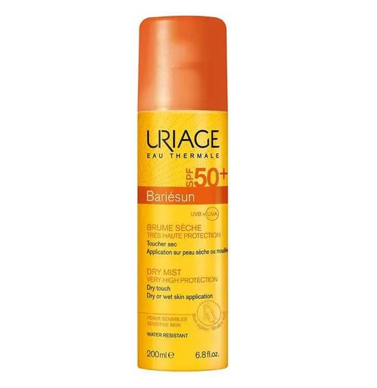 Uriage Bariesun Сухая дымка-спрей SPF50+, спрей, 200 мл, 1 шт.