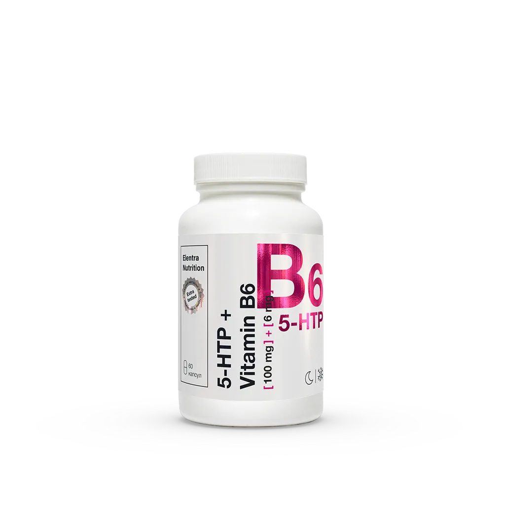 Elentra Nutrition 5-НТР+Витамин В6, капсулы, 30 шт.