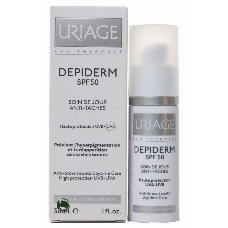 Uriage Depiderm SPF 50 Крем, крем для наружного применения, 30 мл, 1 шт.