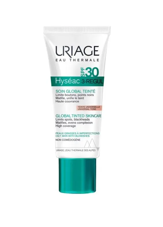 Uriage Hyseac 3-Regul Универсальный тональный уход SPF30, крем, 40 мл, 1 шт.