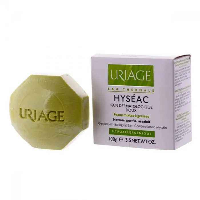 Uriage Hyseac Дерматологическое мыло, мыло, 100 г, 1 шт.