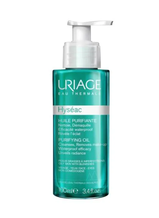 Uriage Hyseac Масло для лица очищающее, масло, для проблемной, комбинированной и жирной кожи, 100 мл, 1 шт.