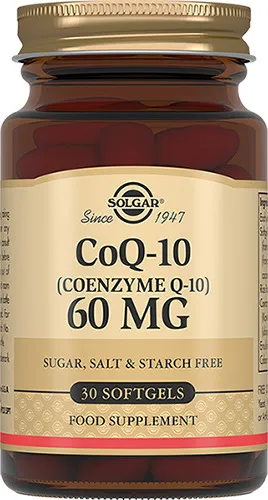 Solgar Коэнзим Q10-60 мг, капсулы, 30 шт.