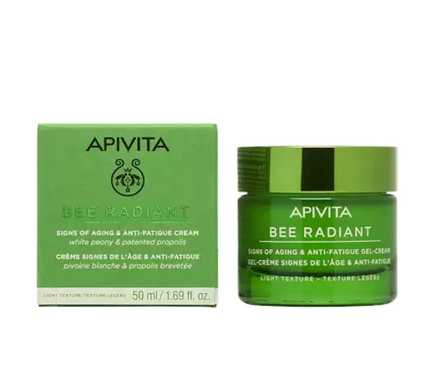 Apivita Bee Radiant Гель-крем для лица с легкой текстурой, 50 мл, 1 шт.