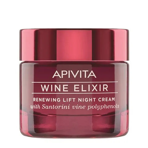 Apivita Wine Elixir Крем Крем-лифтинг обновляющий, крем, ночной, 50 мл, 1 шт.