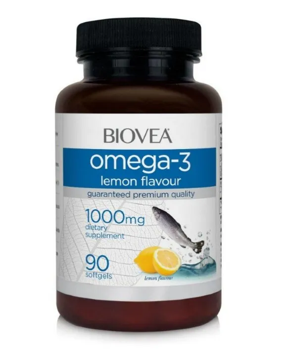 Biovea Омега-3 Рыбий жир, капсулы, 90 шт.