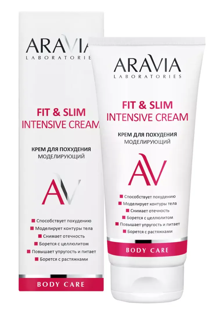 Aravia Laboratories Fit & Slim Крем для похудения, крем, моделирующий, 200 мл, 1 шт.