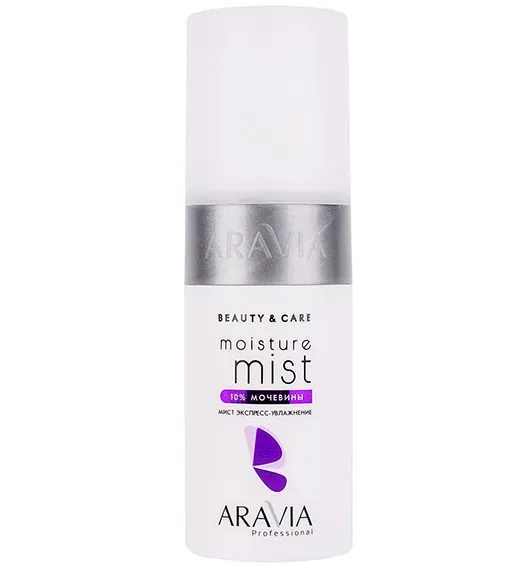 Aravia Professional Мист экспресс-увлажнение, мист для лица, с мочевиной 10%, 150 мл, 1 шт.