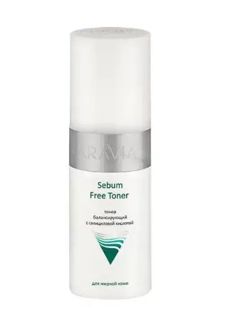 Aravia Professional Sebum Free Тонер для лица, тонер, с салициловой кислотой, 150 мл, 1 шт.