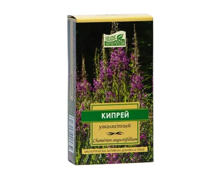 Наследие природы кипрей узколистый, сырье растительное измельченное, 50 г, 1 шт.