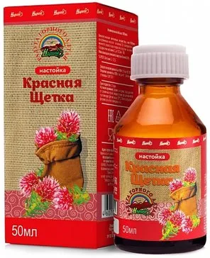 Настойка Красная щетка Радуга Горного Алтая, жидкость для приема внутрь, 50 мл, 1 шт.