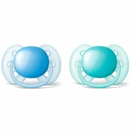 Соски-пустышки Philips Avent Ultra Soft, SCF 212/22, 6-18мес, 2 шт.