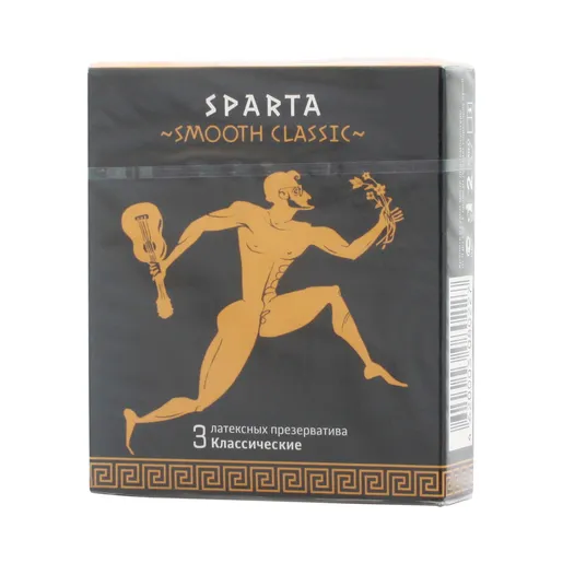 Sparta Smooth Classic презервативы, презерватив, 3 шт.