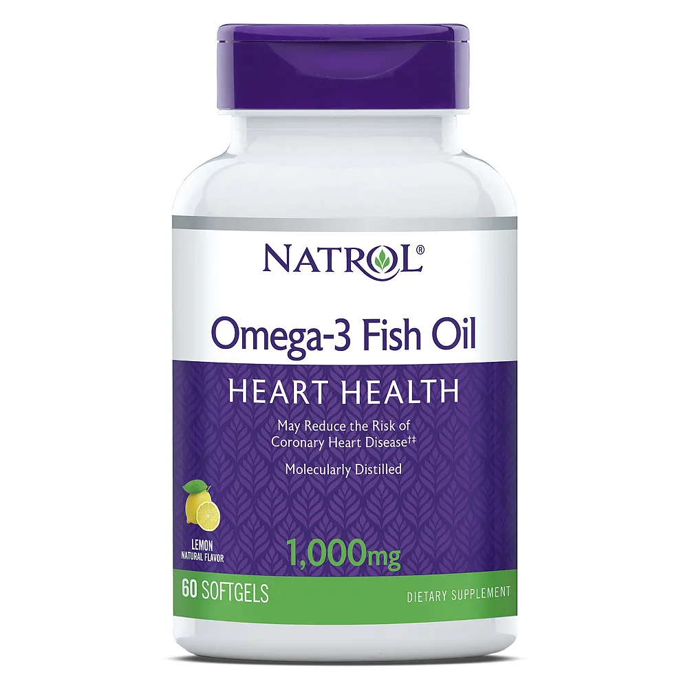 Natrol Омега-3 рыбий жир, капсулы, 60 шт.