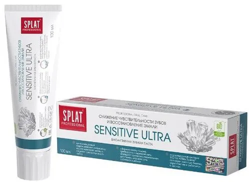 Splat Professional Зубная паста Sensitive ultra, паста зубная, 100 мл, 1 шт.