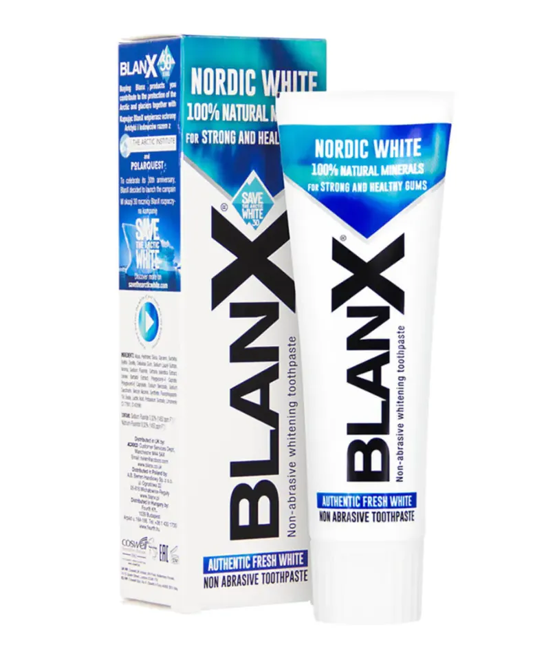 Blanx Nordic White Зубная паста, паста, 75 мл, 1 шт.