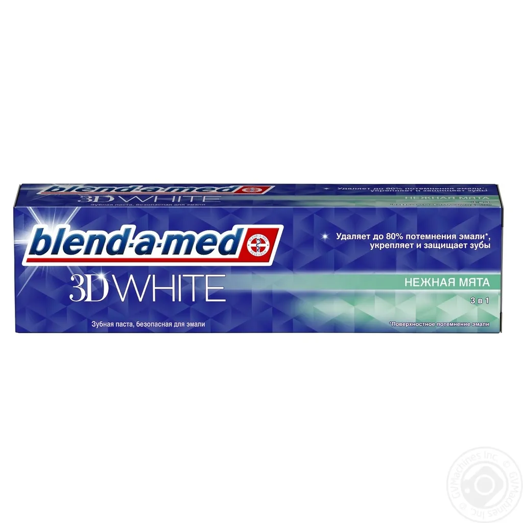 Blend-a-Med 3D White Зубная паста, паста зубная, Нежная мята, 100 мл, 1 шт.