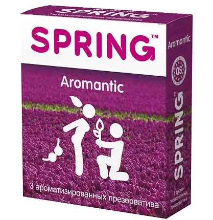 Spring Aromantic презервативы ароматизированные, набор презервативов, 3 шт.