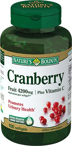 Natures Bounty Концентрат ягод клюквы, капсулы, 100 шт.