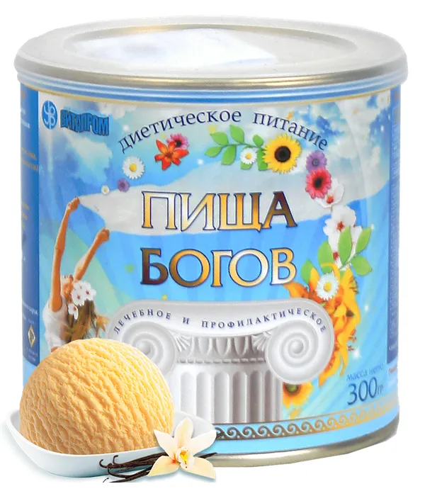 Пища Богов Диетическое питание, ваниль, 300 г, 1 шт.