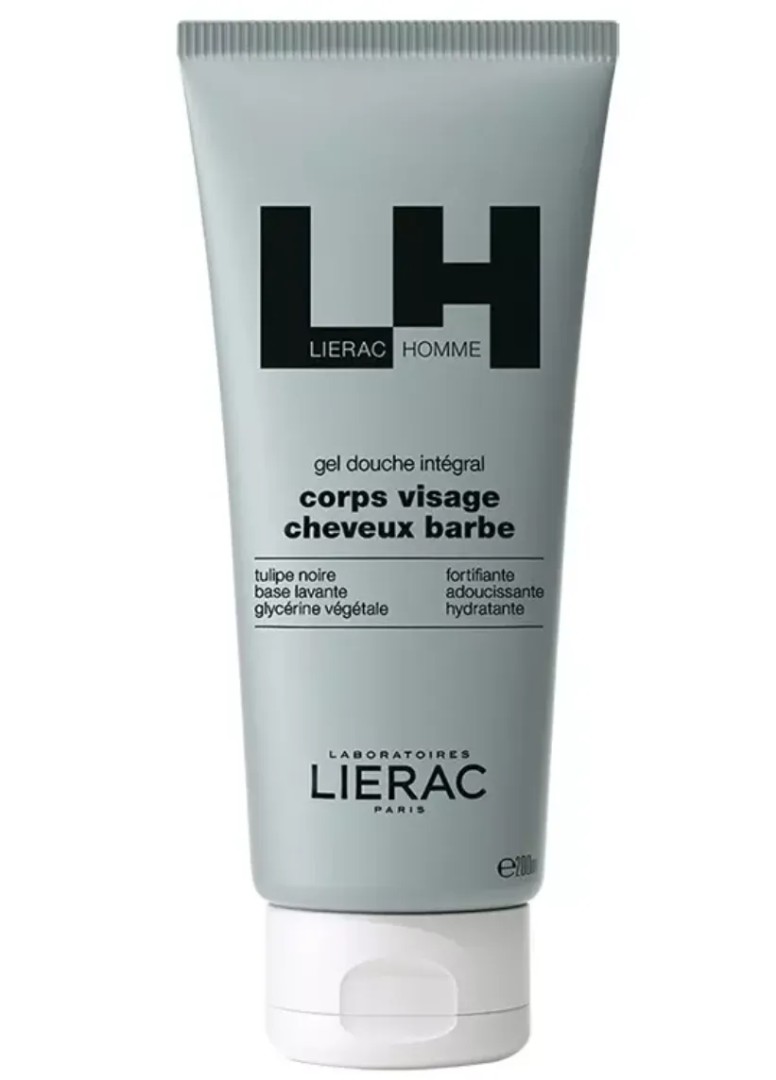 Lierac Homme Гель для душа для мужчин, гель для душа, 200 мл, 1 шт.