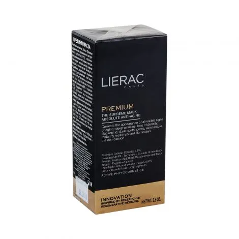 Lierac Premium Supreme Маска омолаживающая, маска для лица, 75 мл, 1 шт.