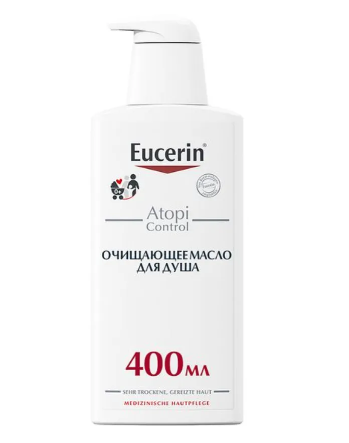 Atopic Control Eucerin Масло для душа очищающее, 400 мл, 1 шт.