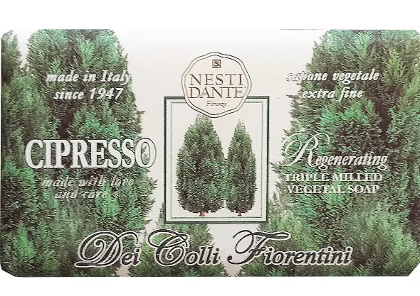 Nesti Dante dei colli fiorentini Мыло Кипарис, мыло, 250 г, 1 шт.