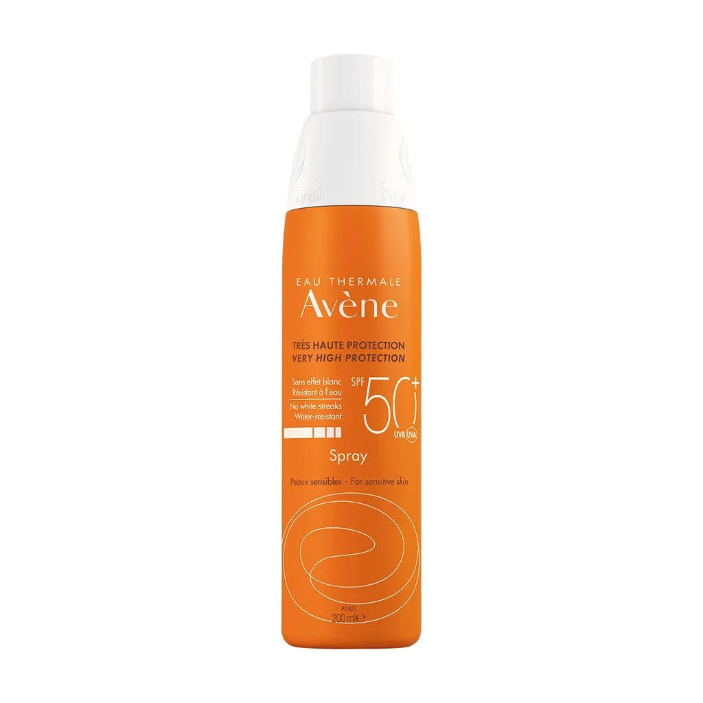 Avene солнцезащитный спрей SPF50+, спрей, 200 мл, 1 шт.