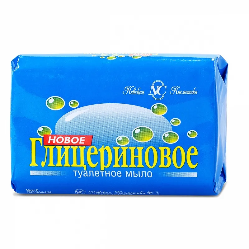 Невская Косметика Мыло Новое Глицериновое, мыло, 90 г, 1 шт.