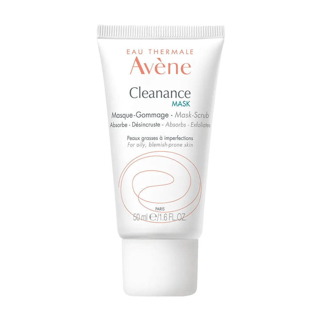 Avene Cleanance Маска-скраб с AHA-BHA кислотами для глубокого очищения, маска для лица, 50 мл, 1 шт.